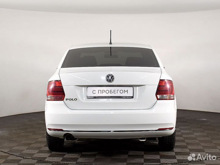 Volkswagen Polo 1.6 МТ, 2016, 59 813 км