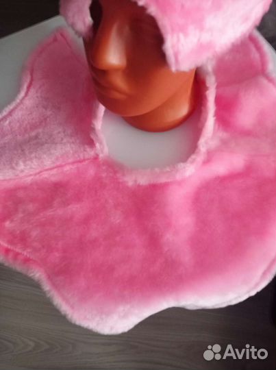 Костюм зайки, шапка и воротник