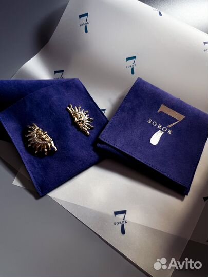 Серьги Солнце в стиле Viva la vika