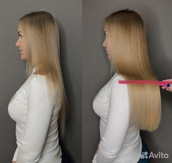 Наращивание волос (модели на услугу)