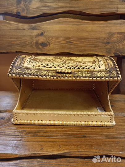 Хлебница деревянная новая