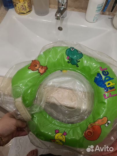 Ванночка для купания с горкой