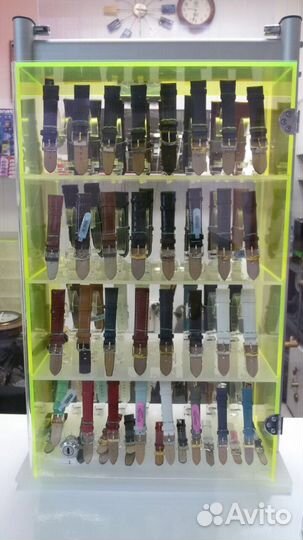 Витрина для часовых ремешков диспенсер стеллаж