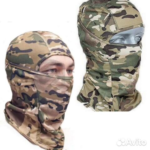 Балаклава маска мох мультикам
