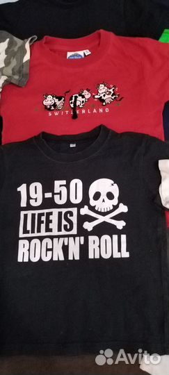 Пакет фирменной летней одежды на мальчика 104-116