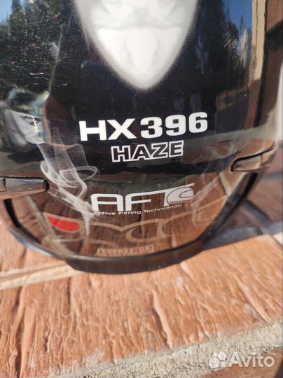 Мотошлем IXS HX 396 haze