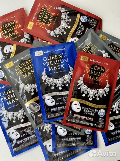 Тканевые маски для лица премиум япония