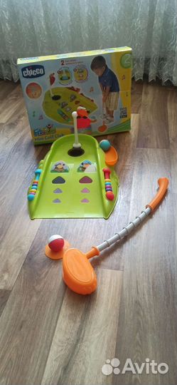 Детский мини-гольф и футбол chicco