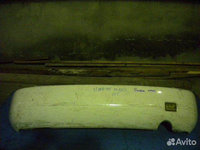 Бампер задний Daihatsu Storia M100 1998-2000