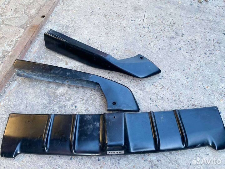 Сплиттеры и диффузор на задний бампер legacy br