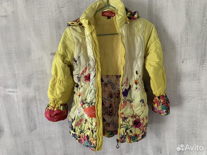 Куртка для девочки на осень-весну (136-146)