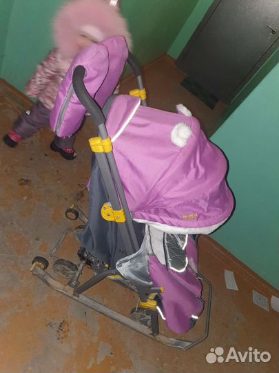 Санки коляска