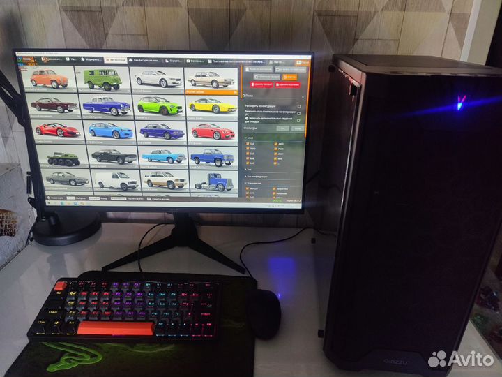 I7, GTX 1650 компьютер