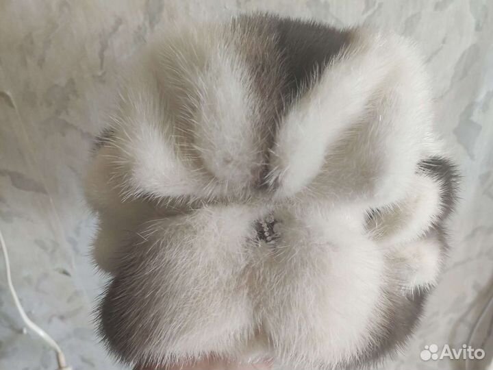 Шапка норковая женская