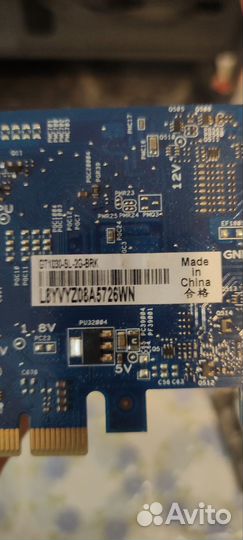 Видеокарта gt1030