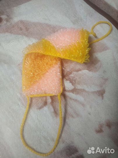 Мочалка ручной работы