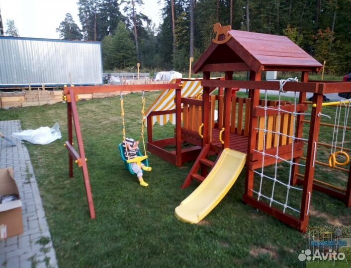 Комплекс с бельгийской горкой