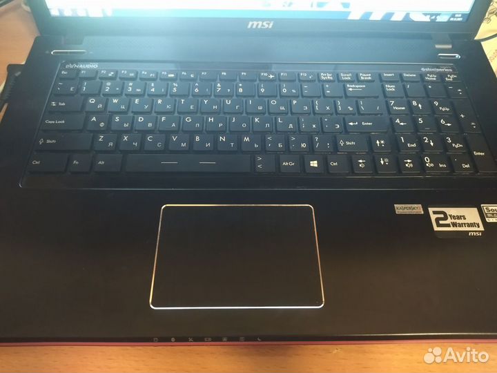 Игровой ноутбук MSI