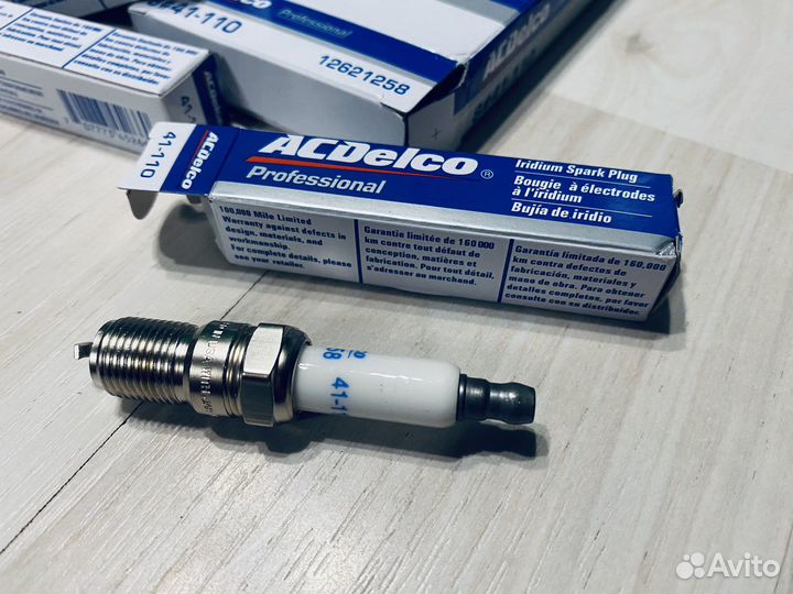 Свечи зажигания AcDelco 41-110/12621258