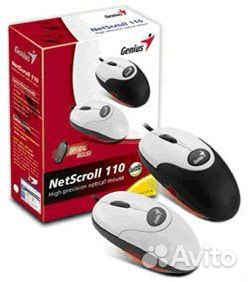 Мышь Genius NetScroll 110 Optical Black PS/2