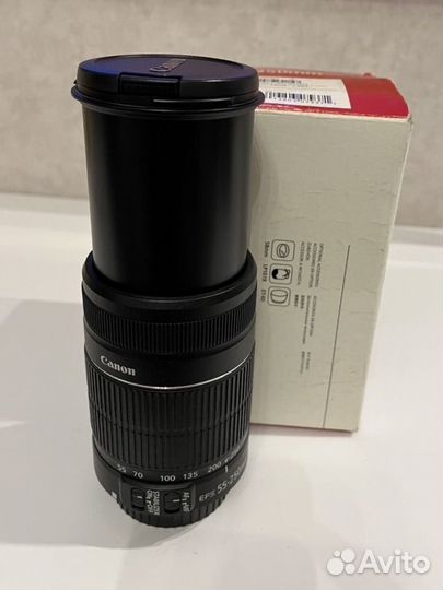 Объектив canon ef55-250