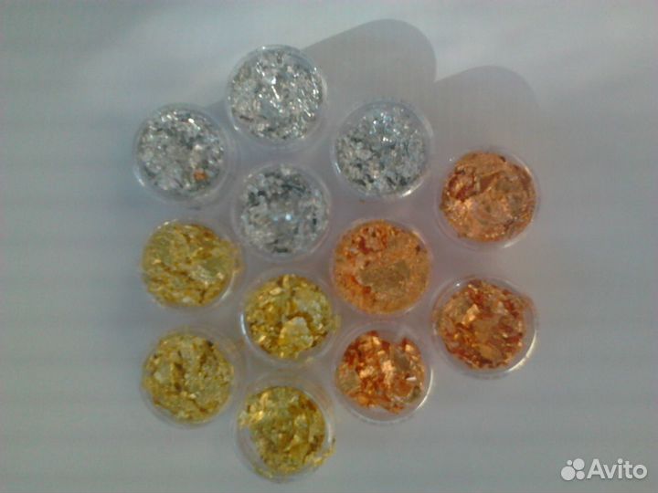 Поталь в хлопьях