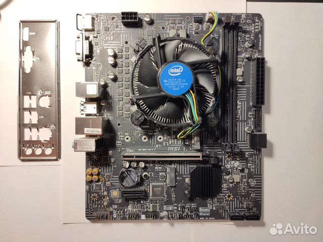 Процессор i3 10100f с материнской платой MSI H510M купить в Волгограде ...