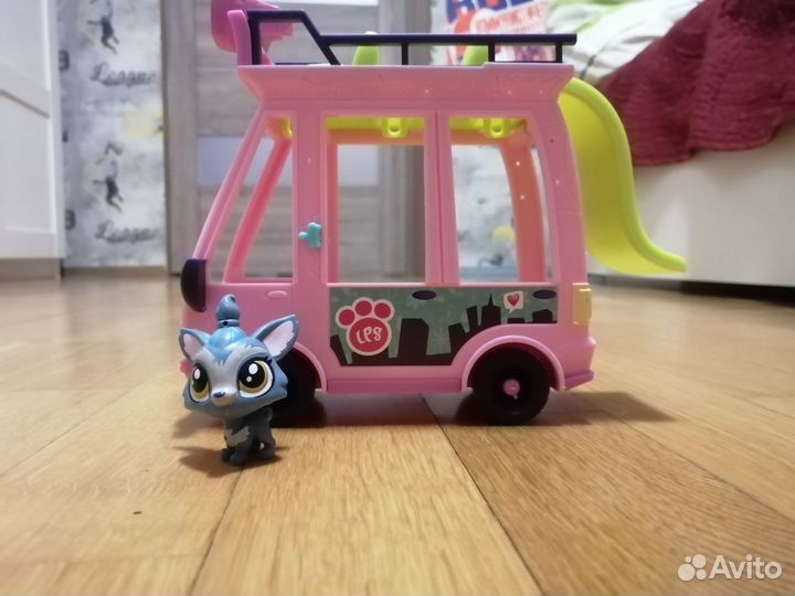 Littlest Pet Shop набор автобус