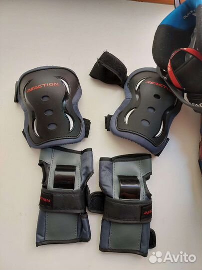 Роликовые коньки 36-41+новая защита