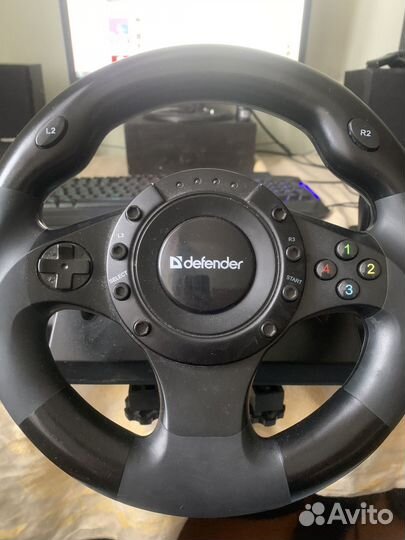 Игровой руль Defender Forsage Drift GT