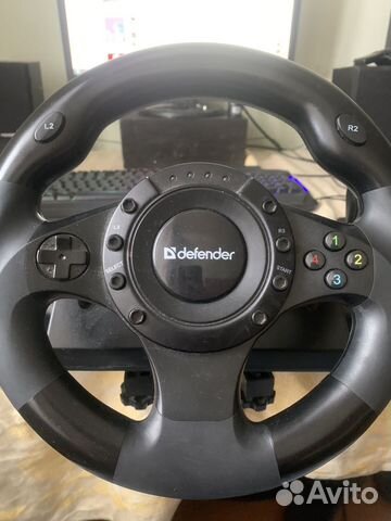 Игровой руль Defender Forsage Drift GT купить в Кирове | Электроника ...