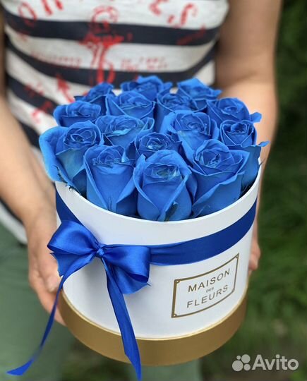 Синие розы на дом