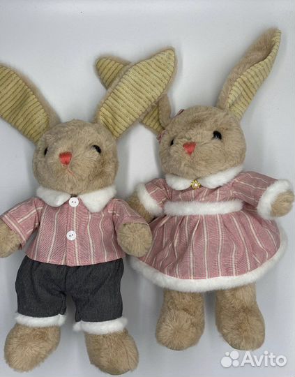 Мягкая плюшевая игрушка Зайка