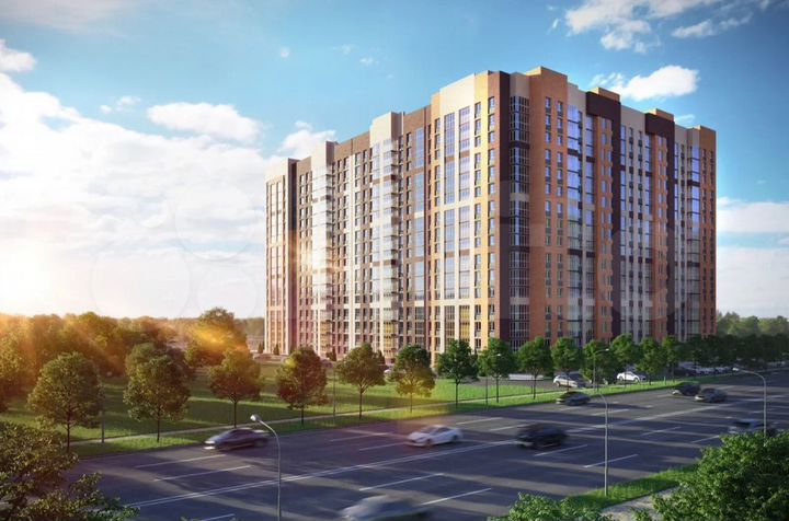 2-к. квартира, 57 м², 10/16 эт.