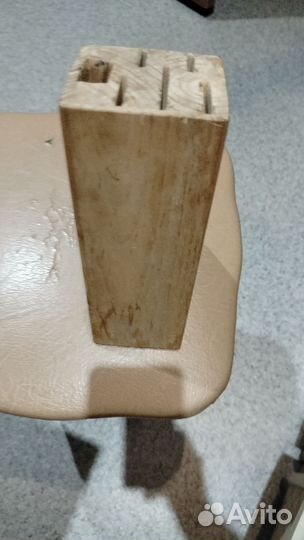 Подставка для ножей, деревянная