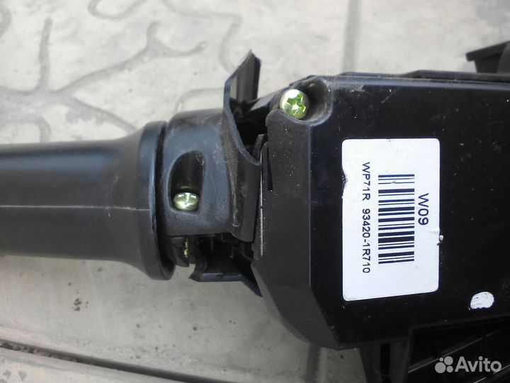 Подрулевой переключатель hyundai solaris