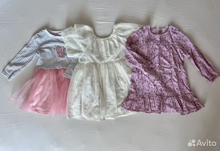 Вещи для девочки пакетом 86-92