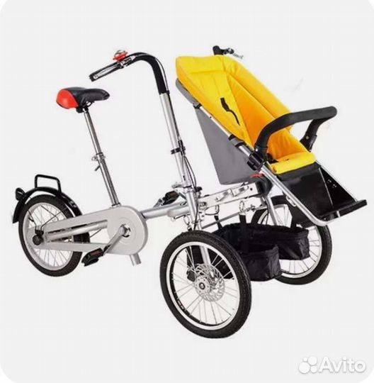 Коляска-велосипед