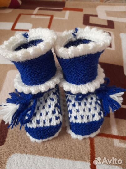 Пинетки теплые