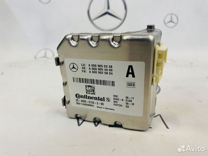 Камера чтения знаков Mercedes-Benz