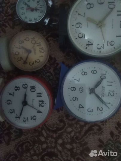 Будильники СССР