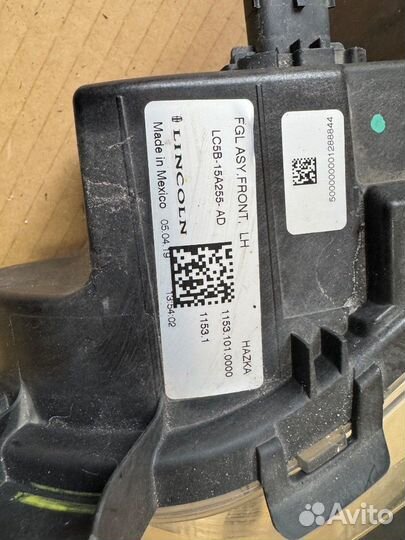 Фара противотуманная левая передняя, Lincoln Aviator 2 2019