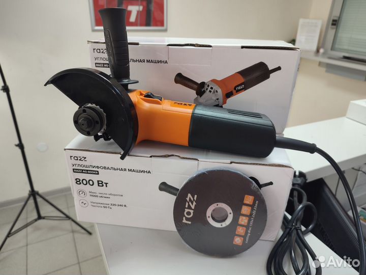 Ушм razz Ag-800KR 800W