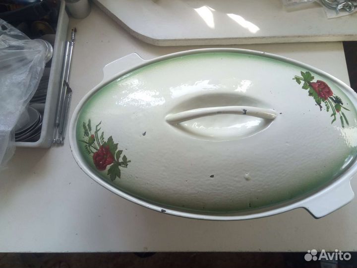 Утятница чугунная СССР