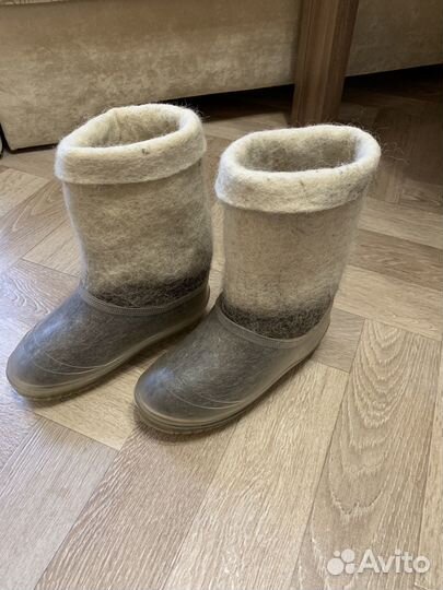 Валенки ручной валки