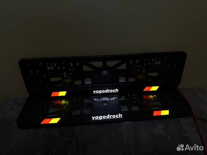 Рамка номера с подсветкой LED