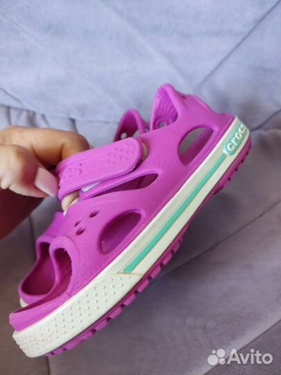 Сандалии crocs c8 для девочки