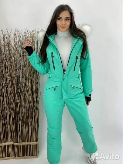 Комбинезон зимний женский