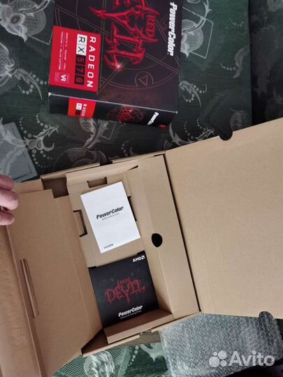 Видеокарта rx 570 Red devil 4gb
