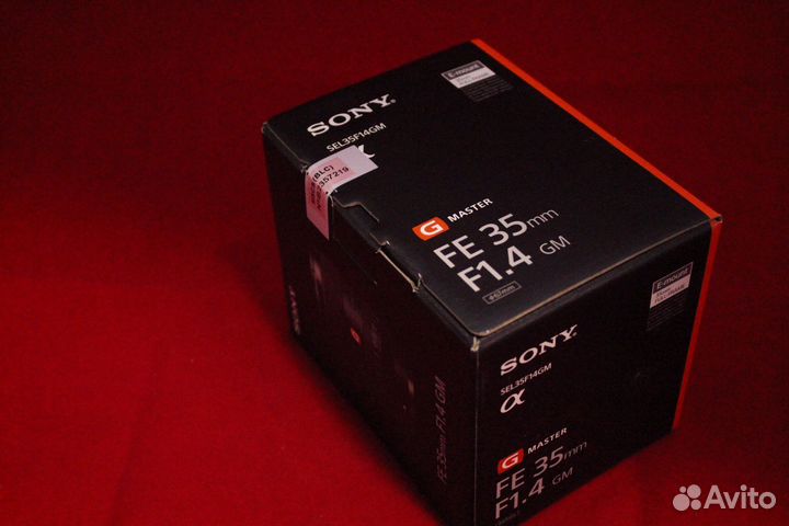 Sony FE 35 mm f/1.4 GM Новый